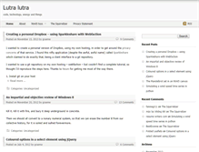 Tablet Screenshot of lutralutra.co.uk